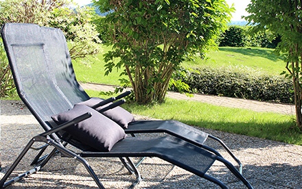 Morgens, Mittags, Abends - bei schönem Wetter ist die Terrasse dein besonderer Raum